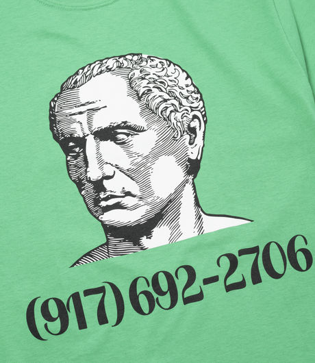 Call Me 917 Ceasar Salad Tee Green