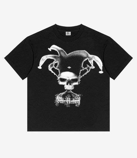 Umbro Lasered Jester T-Shirt Black