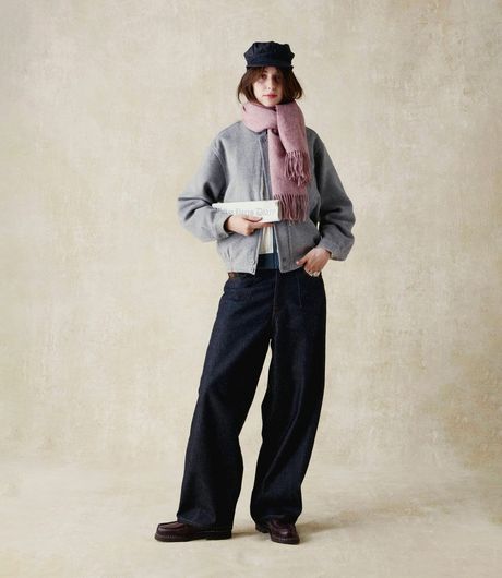 Walk In Paris Wool Jacket Grey