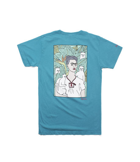 Ripndip Nermal Portrait Tee Deep Sea Green