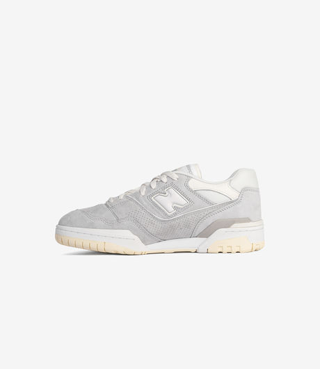 New Balance BB550SLB Suede Rain Cloud/Sea Salt/White