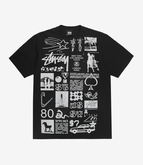 Stussy Sara Tee Black