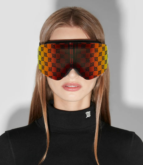 MISBHV Monogram Ski Goggles Fire
