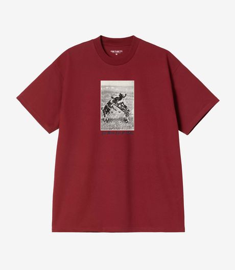 Carhartt WIP S/S No Play T-Shirt Scarlet