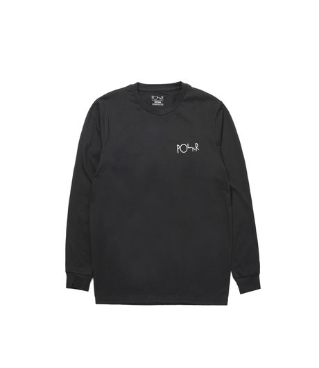 Polar Skate Co Stroke Logo LS Black