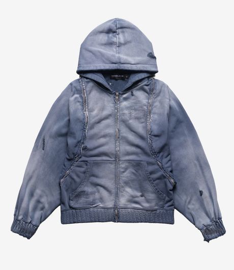 Racer Worldwide Bat-Wing Hoodie Washed Navy