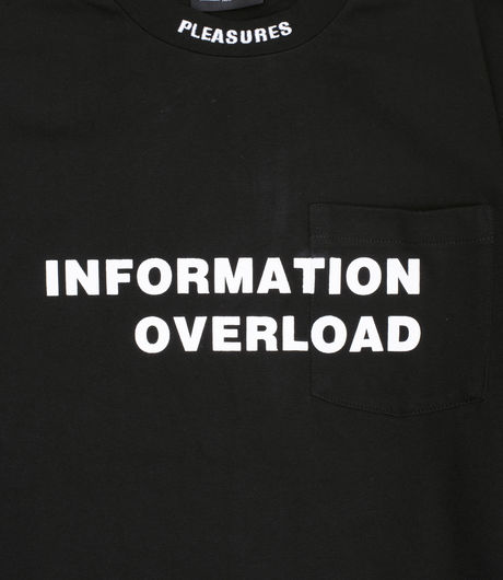 Pleasures Information Heavy Weight Long Sleeve Black
