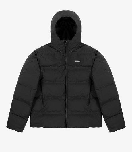 patagonia フード付きダウンジャケット M ブラック Patagonia ブラック ダウンジャケット M