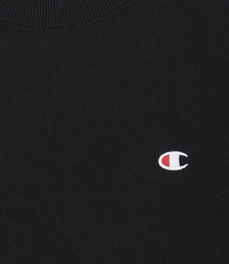 Champion Reverse Weave Classic Crew Sweat Black