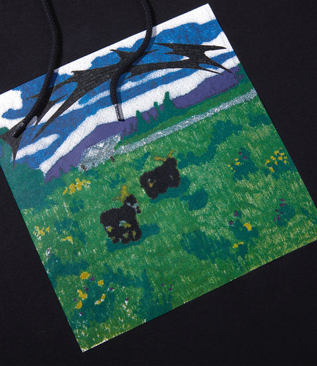 Polar Skate Co Dave Hoodie Meeeh Black