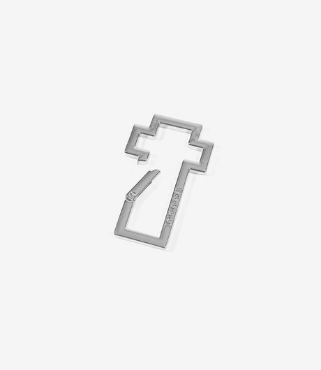 Wasted Paris Cross Carabiner Silver