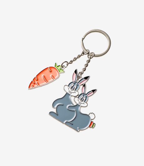 Carne Bollente Carrot Affair Keychain Multi