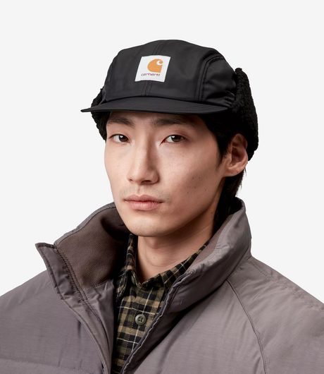 Carhartt WIP Oltera Ear Guard Cap Black