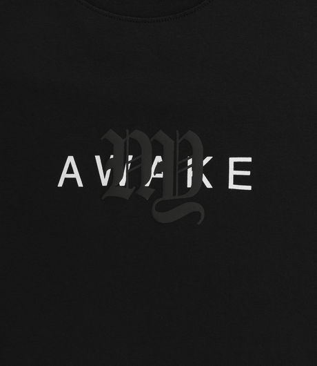 Awake College Logo Tee Black