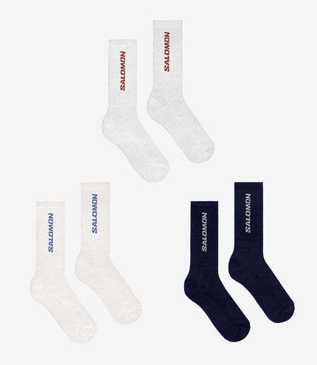 Salomon Everyday Crew 3-Pack Socks Spellbound/Vanilla Ice/Lunar Rock