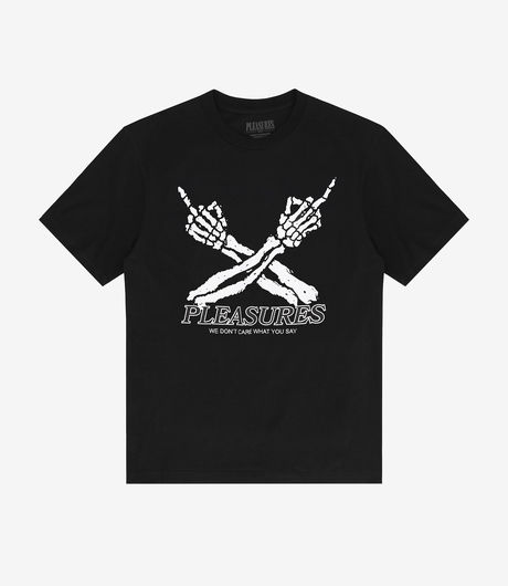 Pleasures Don't Care T-Shirt Black