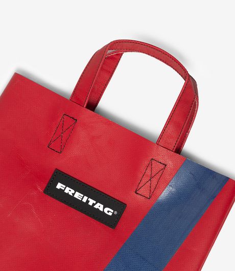Freitag F250 Sonny Small Shoping Bag Red/Navy