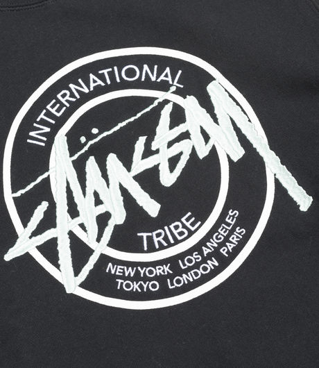 Stussy Its Dot App. Crew Black