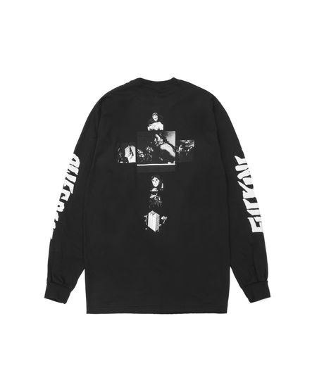 【KNOW WAVE】 KNOW WAVE 3D LOGO LONG SLEEVE / Black Shop Black Know Wave Long-sleeve Tees at itk online store