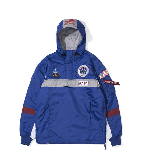 Alpha Industries Space Camp Anorak Nautical Blue