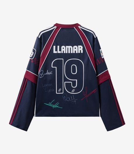 SSSTUFFF Not Spain Football Jersey Navy