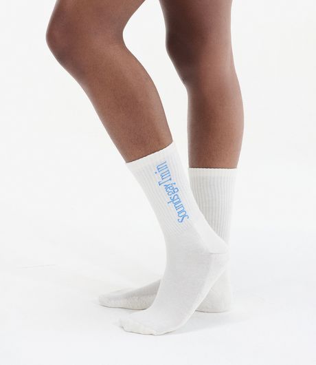 Carne Bollente Smells Gay I'm In Socks White