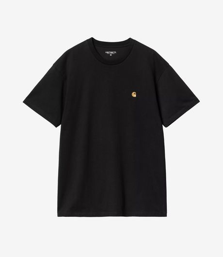 Carhartt WIP S/S Chase T-Shirt Black/Gold