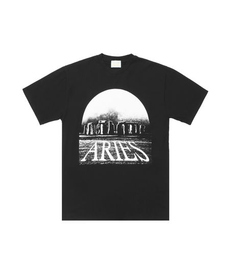 Aries Moonhenge T-Shirt Black