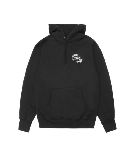 Polar Skate Co Angry Stoner Hoodie Black