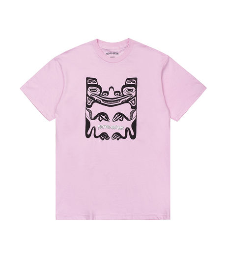 Fucking Awesome Idol Tee Light Pink