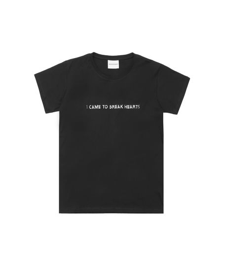 NASASEASONS I Come To Break Heart T-Shirt Black