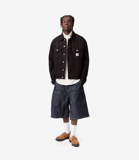 Carhartt WIP OG Aden Double Knee Short Bradenton Denim Blue Rigid