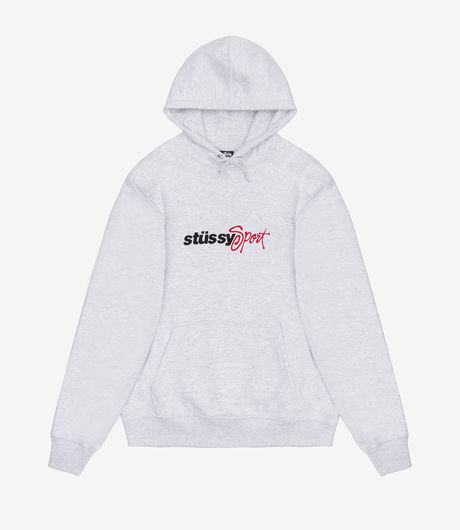 Stussy Sport App. Hoodie Ash Heather
