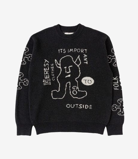 Heresy Outdoors Knit Black