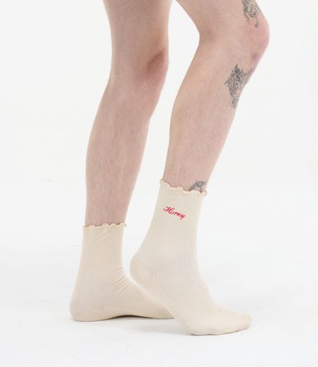 Carne Bollente Subtle Seduction Socks Cream