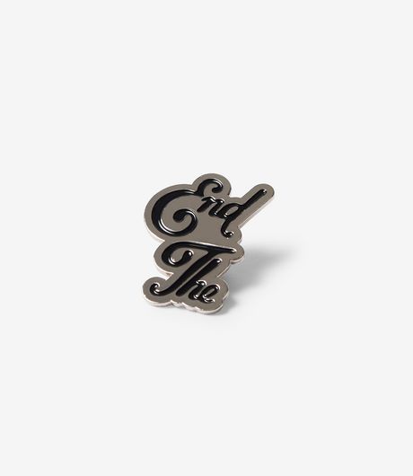 by Parra End The Enamel Pin Black