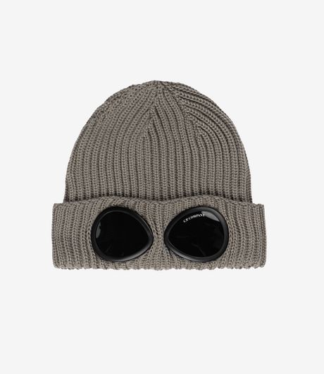 C.P. Company Extrafine Merino Wool Goggle Beanie Fallen Rock