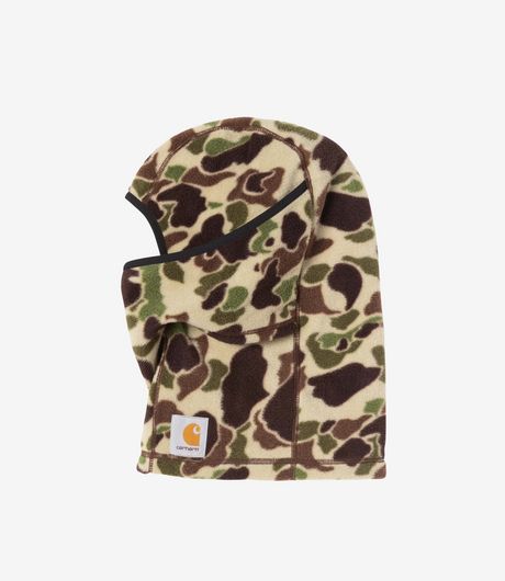 Carhartt WIP Expedition Mask Polyester Fleece Camo Duck Green