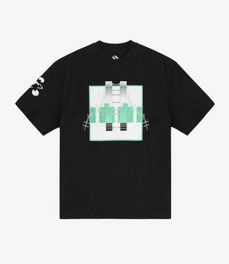 The Trilogy Tapes Spectrum Block Filter T-Shirt Black