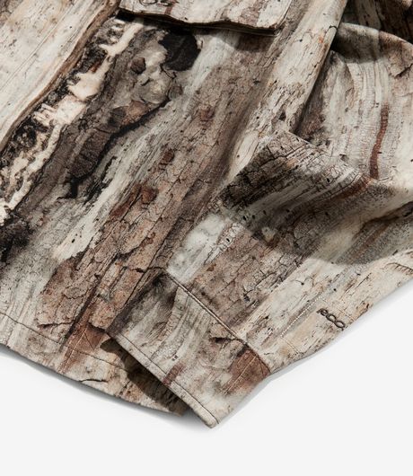 Reese Cooper Outdoor Supply Lassen Overshirt Cotton Twill Tree Bark