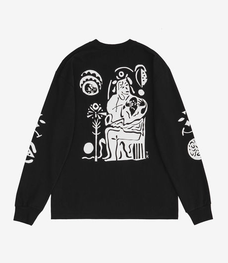 Polar Skate Co Demon Longsleeve Black