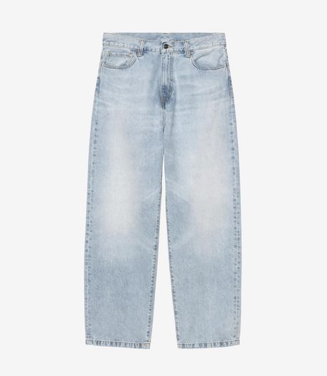 Carhartt WIP Landon Pant Robertson Denim Blue Heavy Worn Bleached