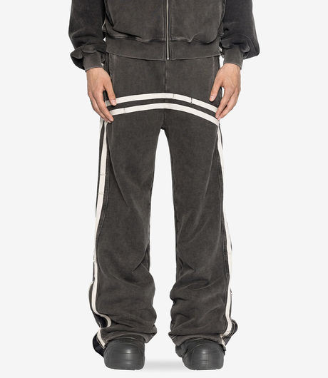 Racer Worldwide Track Sweatpants Washed Black
