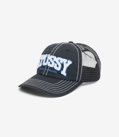 Stussy Md Burly Threads Trucker Black