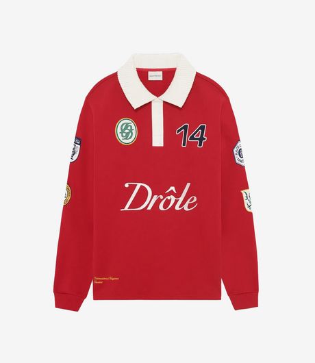 Drôle de Monsieur Le Polo Racing Red