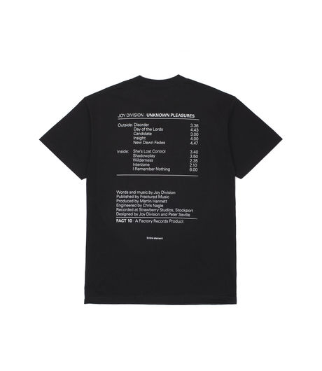 Pleasures x Joy Division Band T-Shirt Black