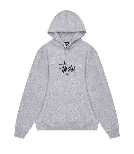 Stussy Copyright App. Hoodie Ash Heather