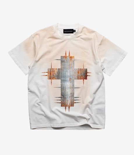 Racer Worldwide Rust Cross T-Shirt White