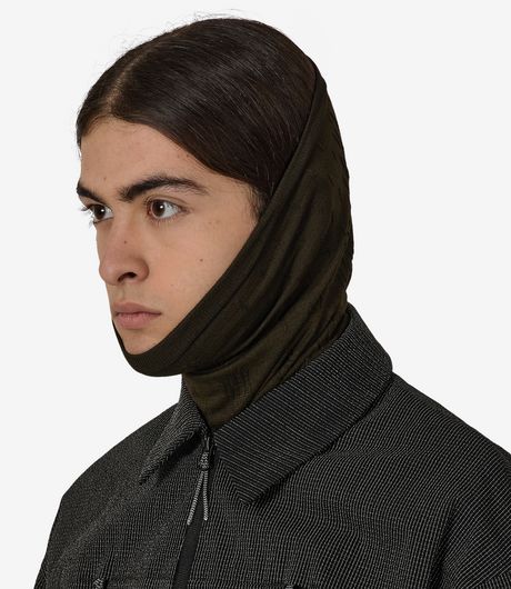 ROA Golm Dryarn Seamless Neck Warmer Dark Brown