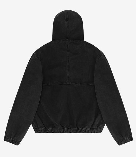 Stussy Canvas Insulated Work Jacket Black